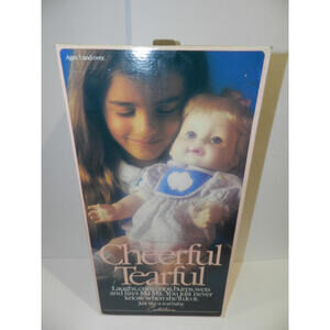 1990 Catalina VINTAGE CHEERFUL TEARFUL DOLL Original Box Complete Unboxed New